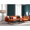Corner Sofa-Bed Sevilla Corner Right (L3+Chl) Orange