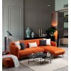 Corner Sofa-Bed Sevilla Corner Right (L3+Chl) Orange