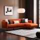 Corner Sofa-Bed Sevilla Corner Right (L3+Chl) Orange Corner Sofa-Bed Sevilla Corner Right (L3+Chl) Orange