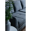Corner Sofa Tempo Corner Right (L3+3) Dark Grey
