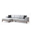 Corner Sofa-Bed Montana Corner Left (Chl+3R) Light Grey