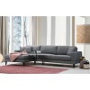 Corner Sofa-Bed Nordic Corner Left (Chl+3R) Dark Grey
