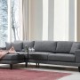 Corner Sofa-Bed Nordic Corner Left (Chl+3R) Dark Grey