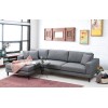 Corner Sofa-Bed Nordic Corner Left (Chl+3R) Dark Grey