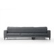 Corner Sofa-Bed Nordic Corner Left (Chl+3R) Dark Grey