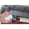 Corner Sofa-Bed Nordic Corner Left (Chl+3R) Dark Grey