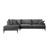 Corner Sofa Papira Corner Left (Chl+3R) - Anthracite Anthracite