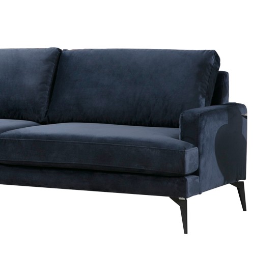 Γωνιακός Καναπές Papira Αριστερή Γωνία (Chl+3R) 283x90x88εκ - Navy Blue Γωνιακός Καναπές Papira Αριστερή Γωνία (Chl+3R) 283x90x88εκ - Navy Blue