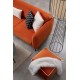 Corner Sofa-Bed Sevilla Corner Left (Chl+3R) Orange Corner Sofa-Bed Sevilla Corner Left (Chl+3R) Orange