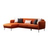 Corner Sofa-Bed Sevilla Corner Left (Chl+3R) Orange