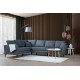 Corner Sofa Tempo Corner Left (3+3R) Dark Grey