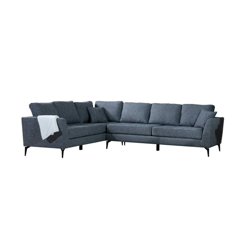 Corner Sofa Tempo Corner Left (3+3R) Dark Grey