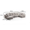 Corner Sofa Colorado Corner Beige