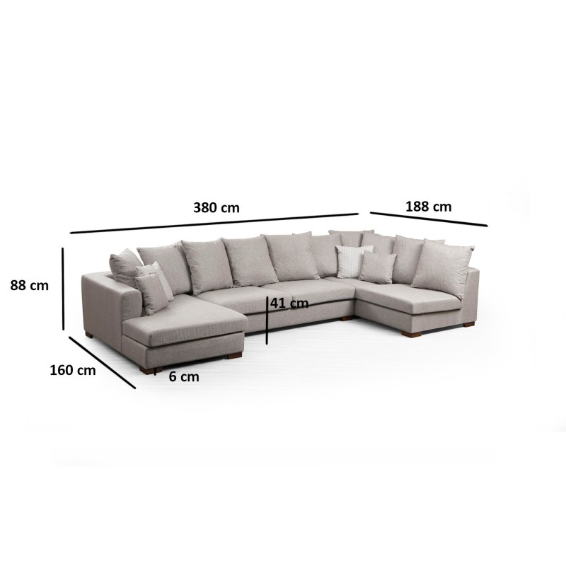 Corner Sofa Colorado Corner Beige