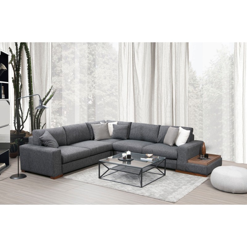 Corner Sofa Loop 5 Anthracite