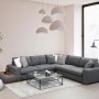 Corner Sofa Loop 6 Anthracite