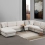 Corner Sofa Loop 10 White