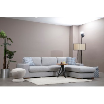 Corner Sofa Loop 12 Light Grey