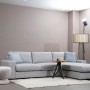 Corner Sofa Loop 12 Light Grey