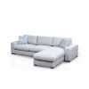 Corner Sofa Loop 12 Light Grey