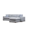 Corner Sofa Loop 12 Light Grey