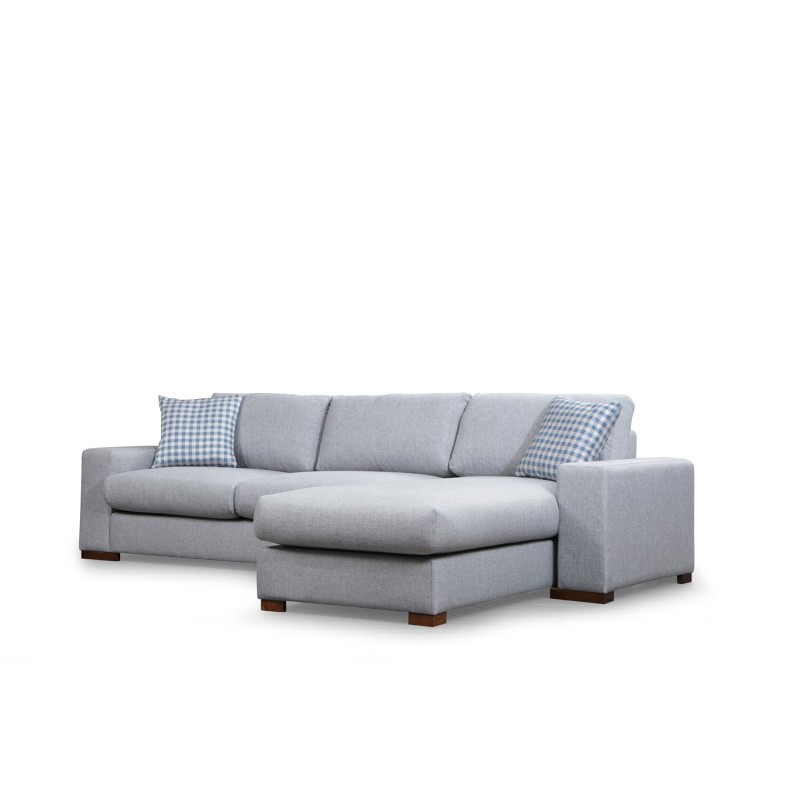 Corner Sofa Loop 12 Light Grey