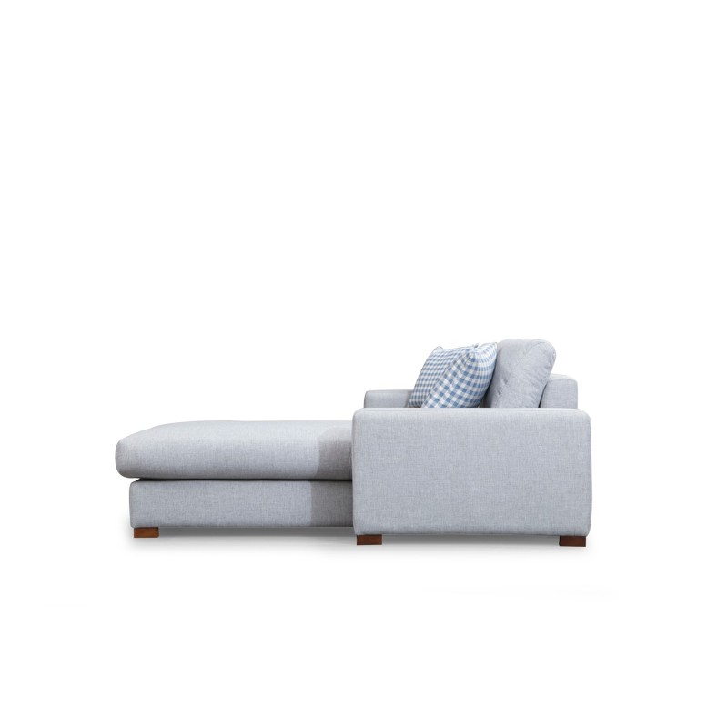 Corner Sofa Loop 12 Light Grey