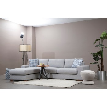 Corner Sofa Loop 13 Light Grey