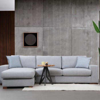 Corner Sofa Loop 13 Light Grey