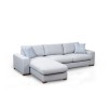 Corner Sofa Loop 13 Light Grey