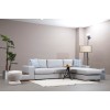 Corner Sofa Loop 15 Light Grey