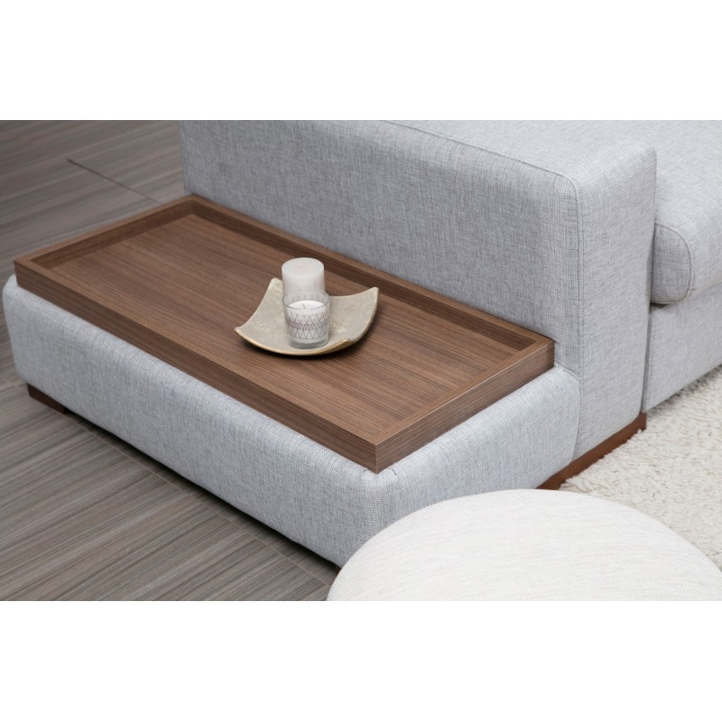 Corner Sofa Loop 15 Light Grey