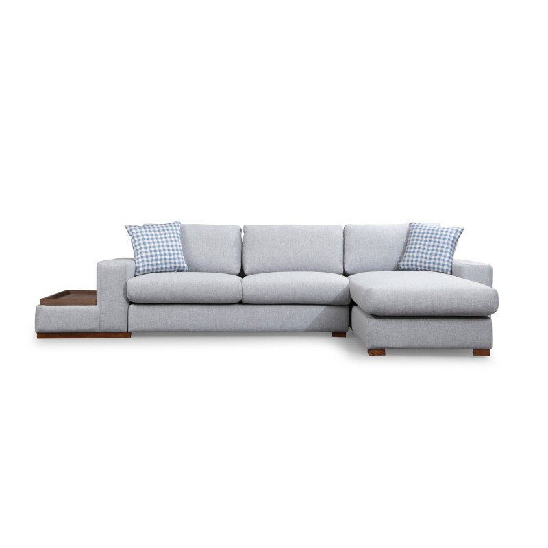 Corner Sofa Loop 15 Light Grey