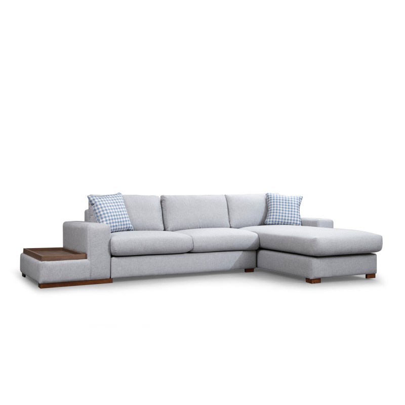 Corner Sofa Loop 15 Light Grey