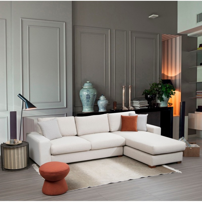 Corner Sofa Loop 16 White