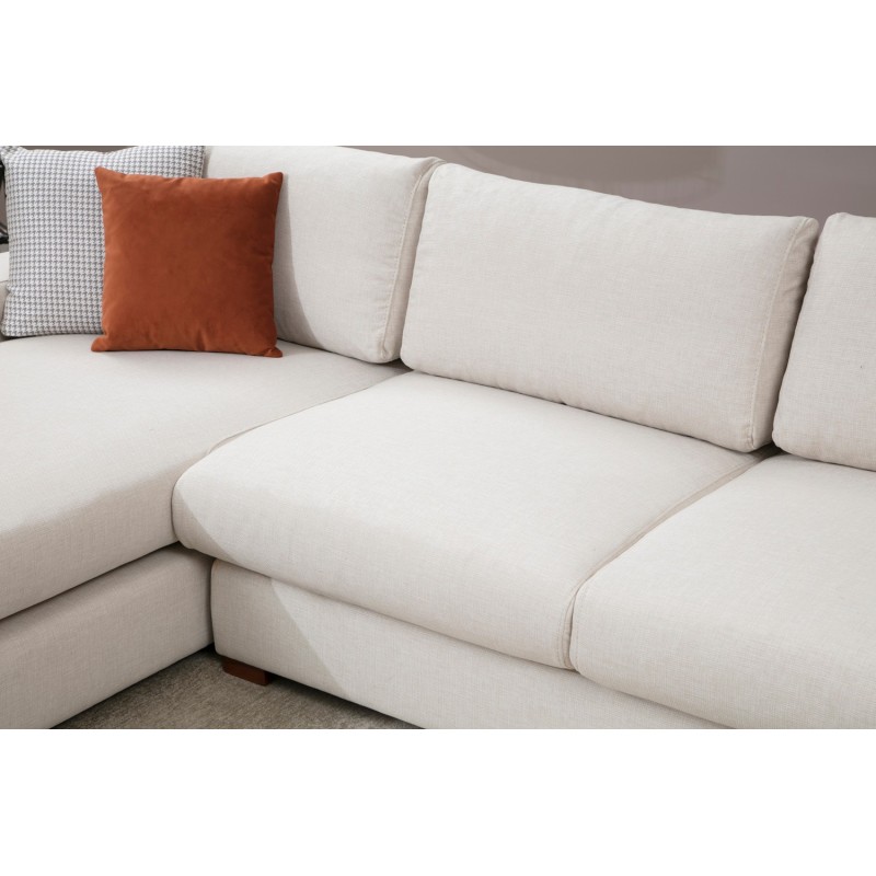 Corner Sofa Loop 17 White