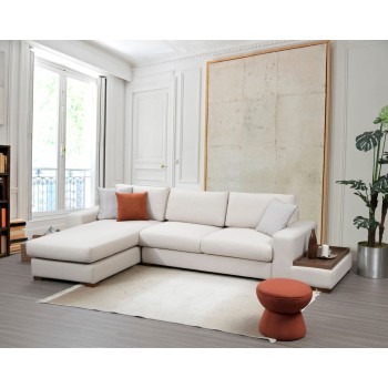 Corner Sofa Loop 18 White