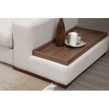 Corner Sofa Loop 18 White