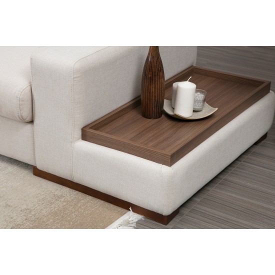 Corner Sofa Loop 18 White Corner Sofa Loop 18 White