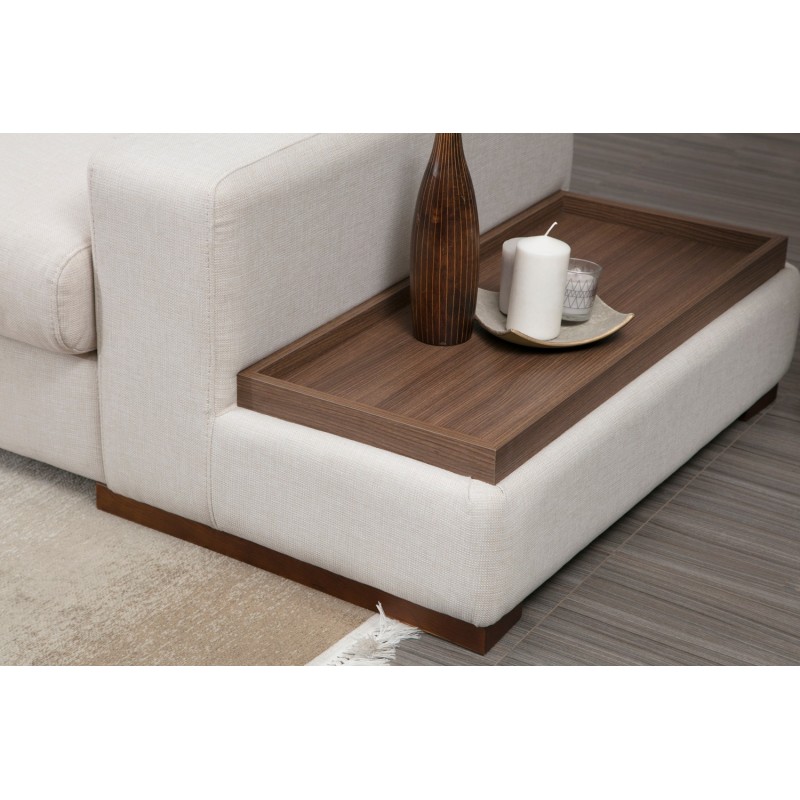 Corner Sofa Loop 18 White