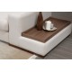 Corner Sofa Loop 18 White Corner Sofa Loop 18 White