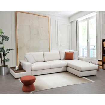 Corner Sofa Loop 19 White