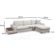 Corner Sofa Loop 19 White Corner Sofa Loop 19 White
