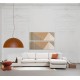 Corner Sofa Loop 19 White Corner Sofa Loop 19 White