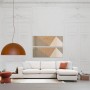 Corner Sofa Loop 19 White