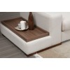 Corner Sofa Loop 19 White