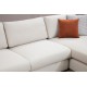 Corner Sofa Loop 19 White Corner Sofa Loop 19 White