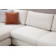 Corner Sofa Loop 19 White Corner Sofa Loop 19 White