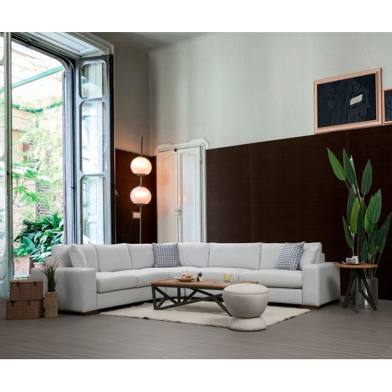 Corner Sofa Loop 20 White Corner Sofa Loop 20 White