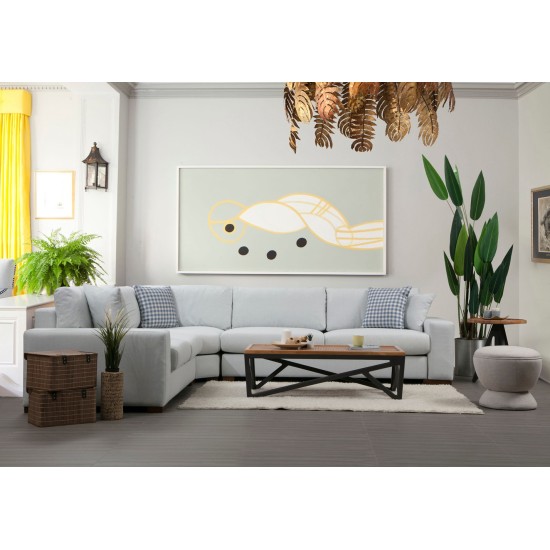 Corner Sofa Loop 20 White Corner Sofa Loop 20 White